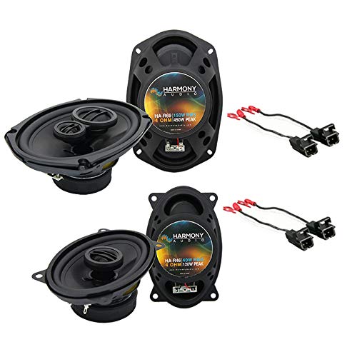 Premium Harmony Audio Speaker Upgrade Kit for 1988-1989 Cadillac Coupe DeVille - Direct OEM Replacement & Sound Enhancement - Perfect for Classic Car Restoration & Road Trip Music Experience
