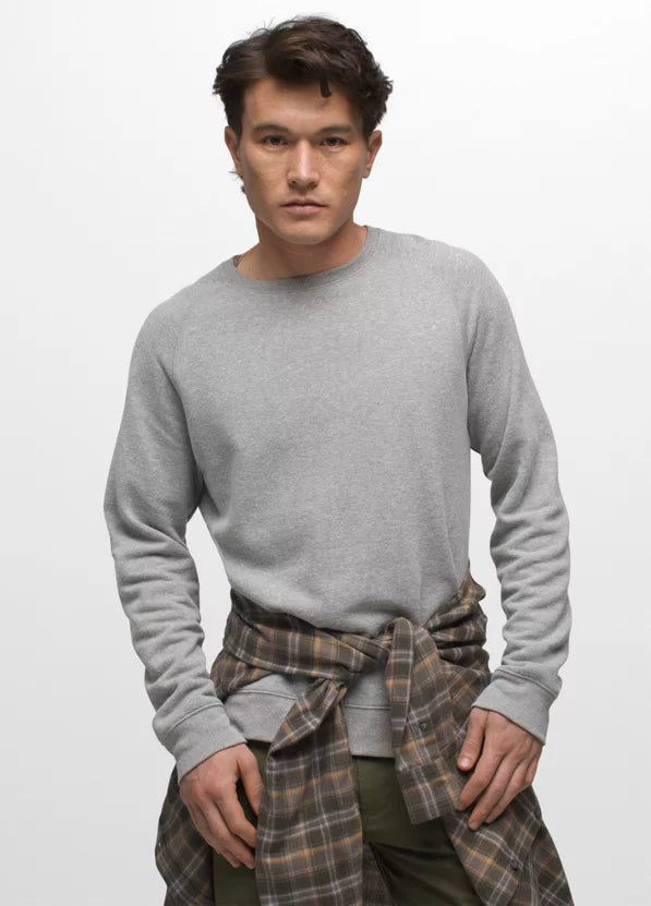 Men's Cardiff Fleece Crew Neck Sweatshirt - Soft & Warm Winter Pullover for Casual Wear, Outdoor Activities & Layering