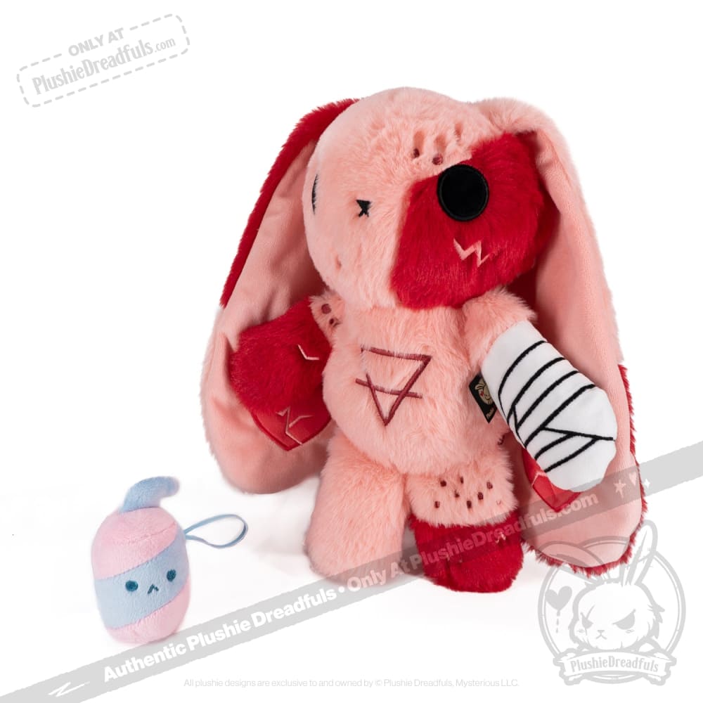 Plushie Dreadfuls Eczema Stuffed Animal - Soft Plush Toy for Kids with Skin Conditions, Comfort Companion for Eczema Awareness & Sensory Play