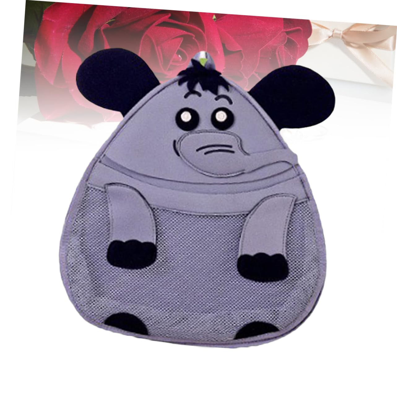 UPKOCH 3-Piece Cartoon Mesh Toy Storage Bags - Waterproof Bath Toy Organizer for Kids Bathroom, Bathtub & Playroom - Perfect for Storing Bath Toys, Stuffed Animals & Small Accessories