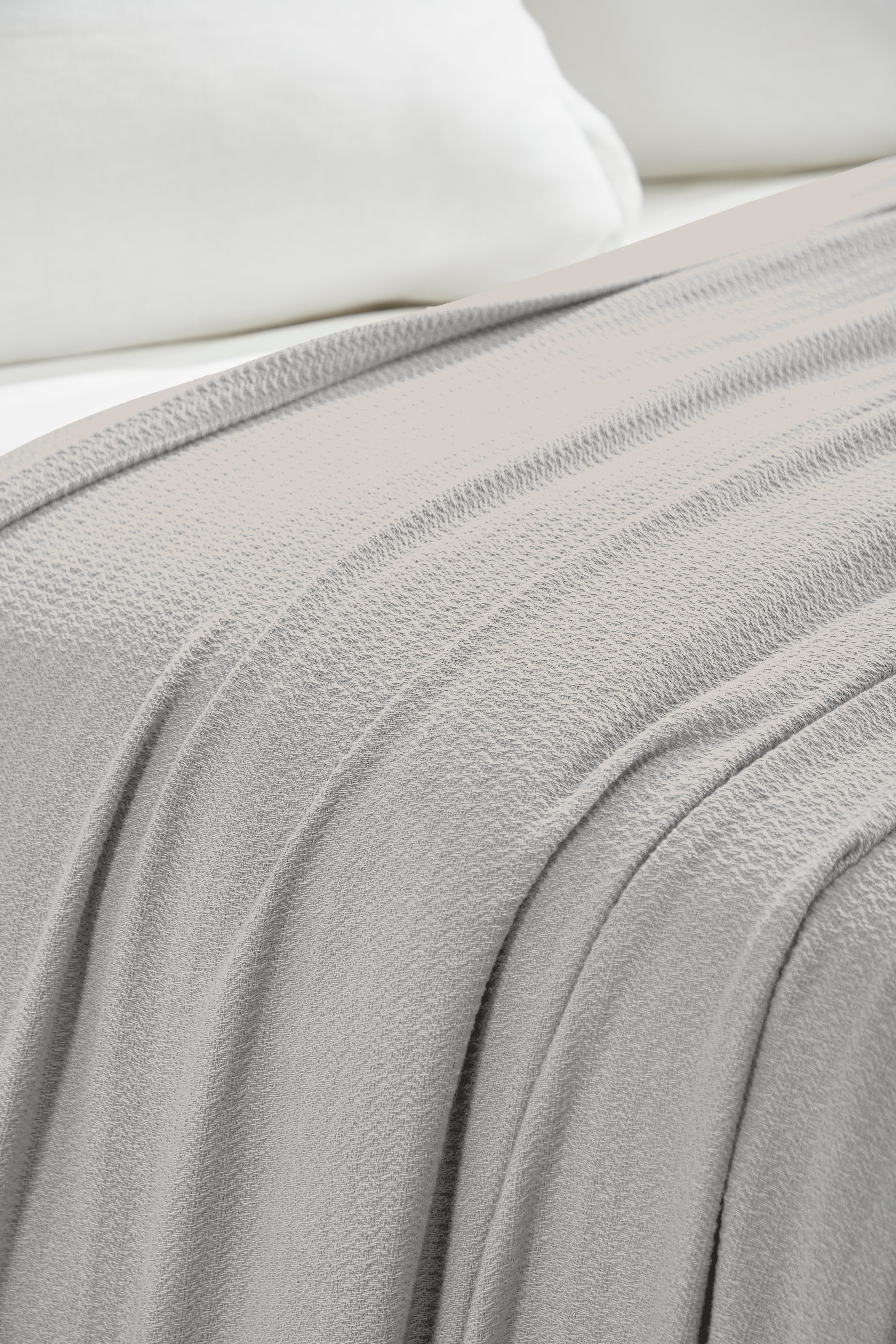 Premium Textured Cotton Waffle Weave Blanket - Soft & Breathable Throw for Bed, Sofa & Couch - Cozy Home Decor Gift for All Seasons
