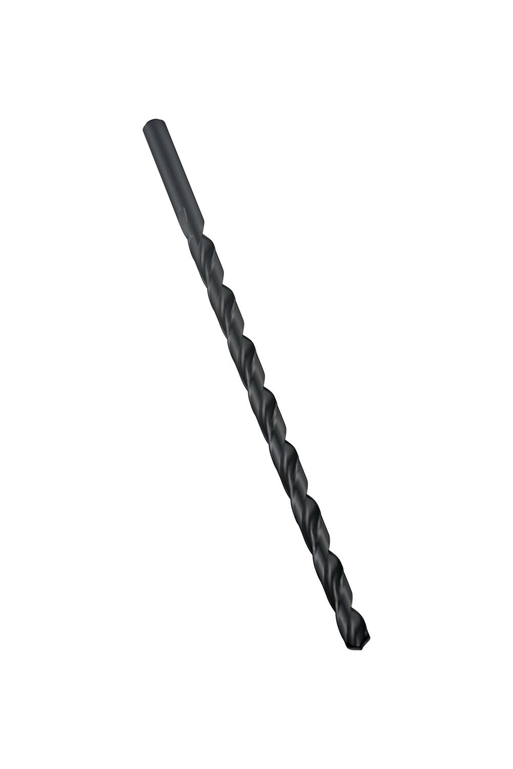 Extra Long A1253/8X250 High Speed Steel Drill Bit with Steam Oxide Coating - 0.375