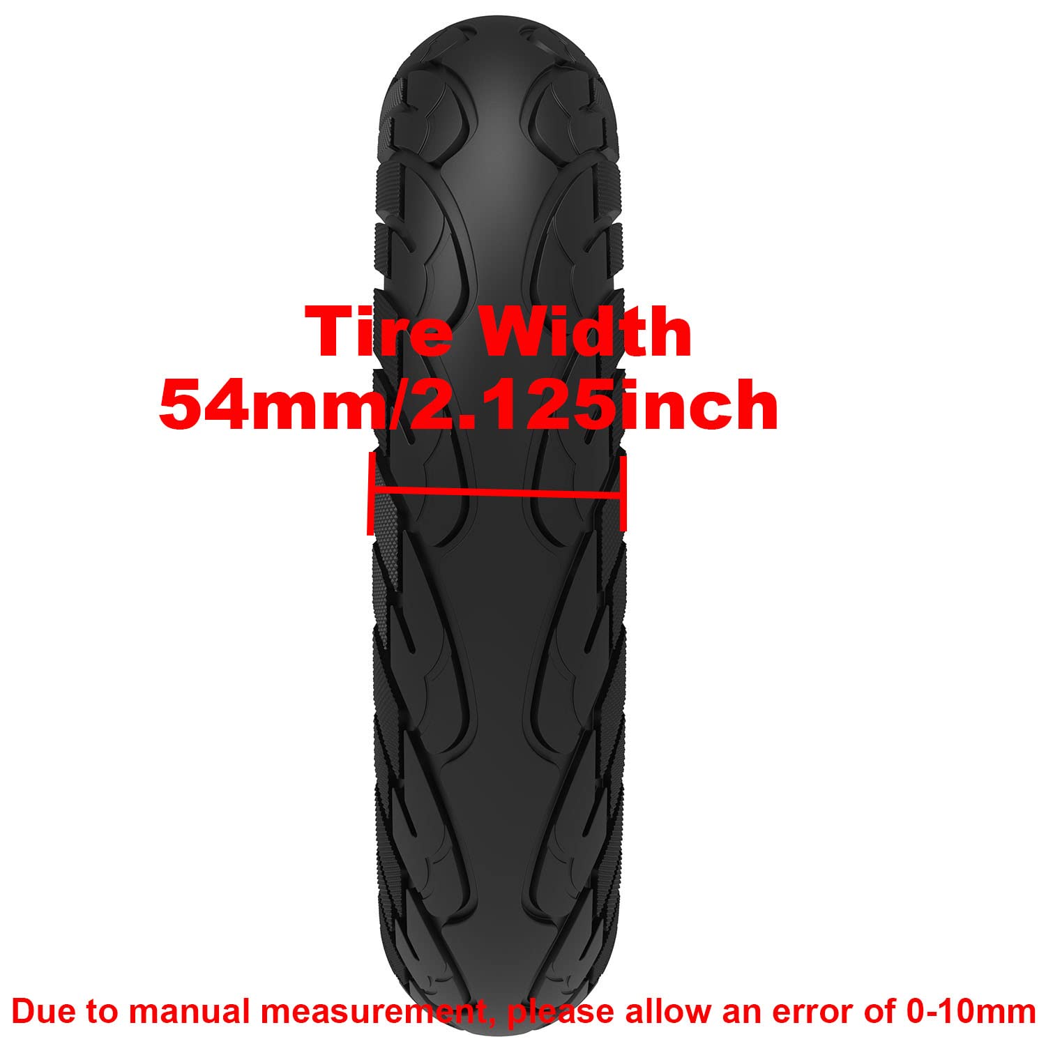 1 Pcs 10x2.125 Solid Honeycomb Tires for Electric Scooter - Front/Rear Wheel Replacement - Non-Pneumatic Shock Absorber Tire (Blue) - Perfect for Commuting, Urban Travel & Last-Mile Delivery