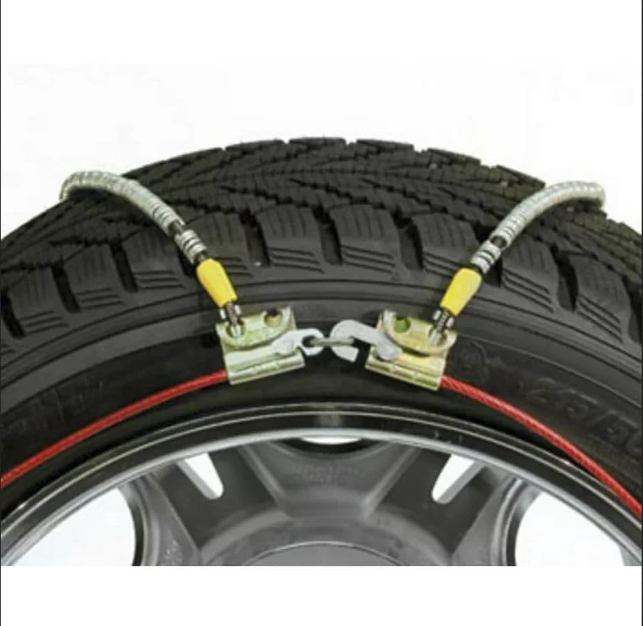 SCC Z-579 Z-Chain Extreme Performance Snow Tire Traction Chains - Set of 2 for Trucks, SUVs & 4WD Vehicles - Perfect for Winter Driving & Off-Road Adventures