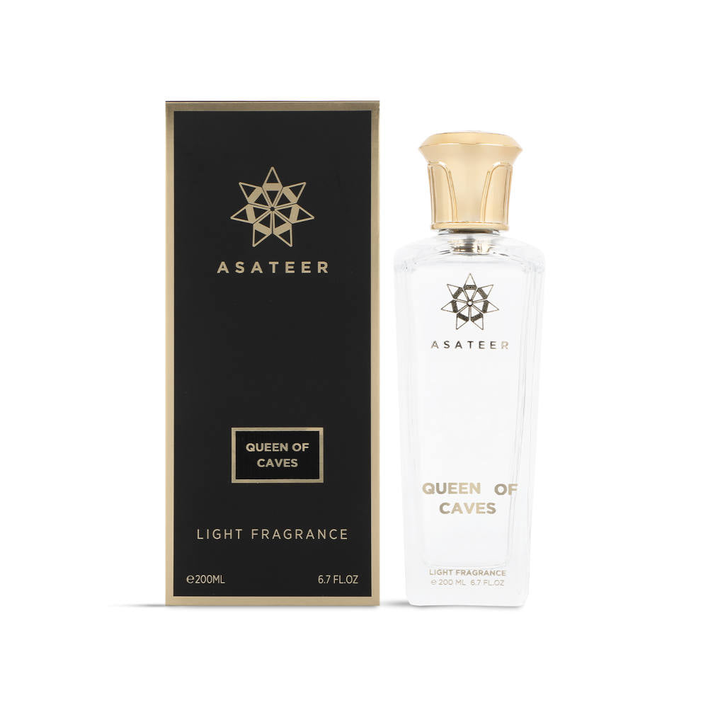 Queen of Caves Eau de Parfum 200ml - Long-Lasting Floral Fragrance for Women | Perfect for Date Nights, Office Wear & Special Occasions