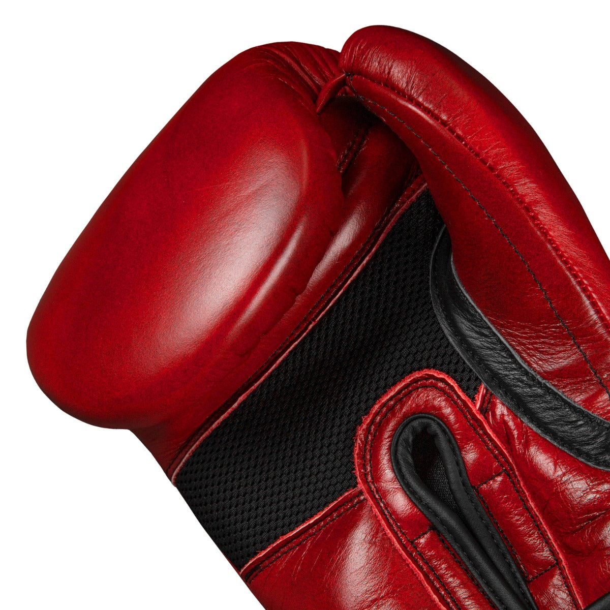 TITLE Boxing Blood Red Leather Training Boxing Gloves - Premium Boxing Equipment for Training, Sparring & Fitness Workouts - Perfect for Boxing Gyms, MMA & Home Workouts