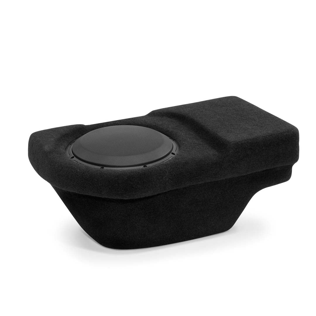 JL Audio SB D QDRAM/10W3v3 Stealthbox Subwoofer for 2002-2023 Dodge Ram 1500/2500/3500 Quad Cab & 2009-2023 Crew Cab - 10