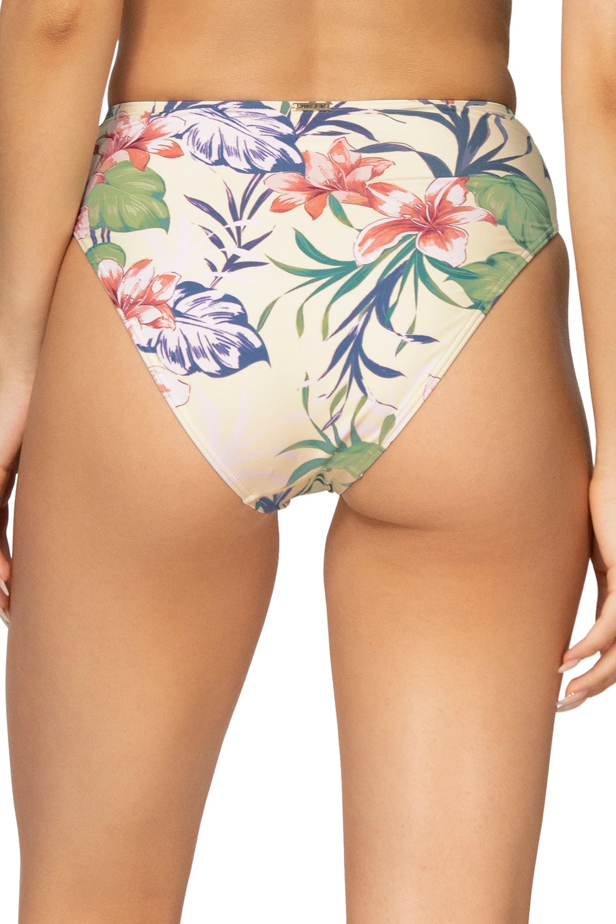 Tessa Tie High Rise Bikini Bottoms - Sexy High Waisted Swimwear for Women | Perfect for Beach Vacations, Pool Parties & Tropical Getaways