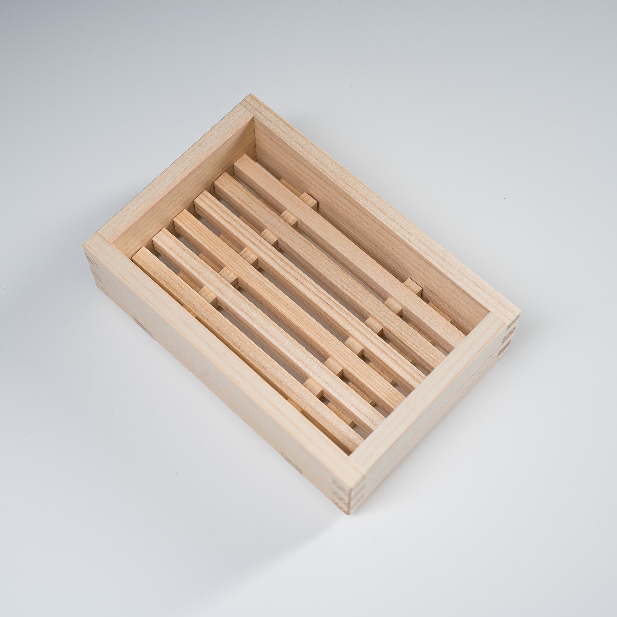 Premium Hinoki Cypress Wood Soap Dish - Natural Bathroom Organizer for Bar Soap | Perfect for Spa, Shower & Vanity Decor