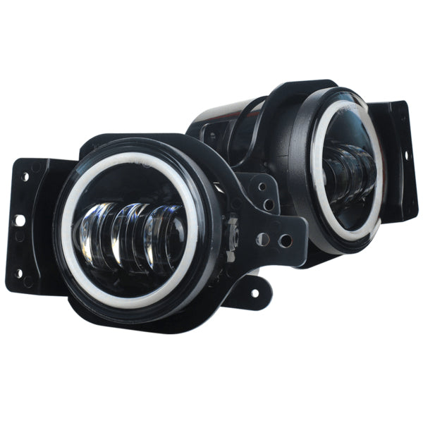 Eagle Lights LED Fog Lights with Turn Signals Kit for 2018-2023 Jeep Wrangler JL - Waterproof Off-Road Lighting for Jeep Wrangler JL Adventure & Night Driving