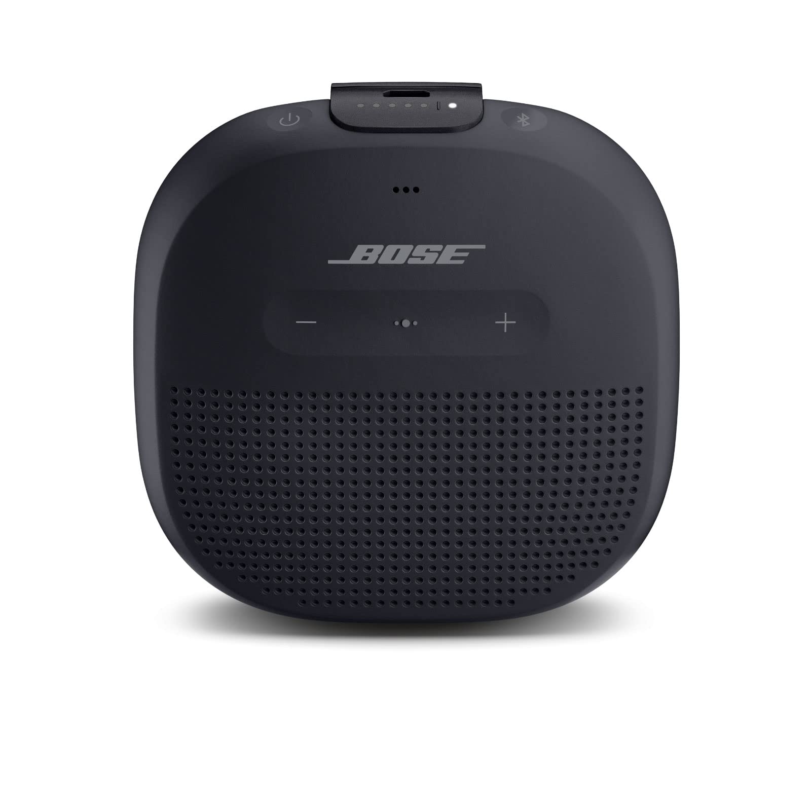 Bose SoundLink Micro Bluetooth Speaker - Portable Waterproof Wireless Speaker with Built-in Mic, Rich Bass, 6-Hour Battery - Perfect for Outdoor Adventures, Beach, Pool & Travel (Black)