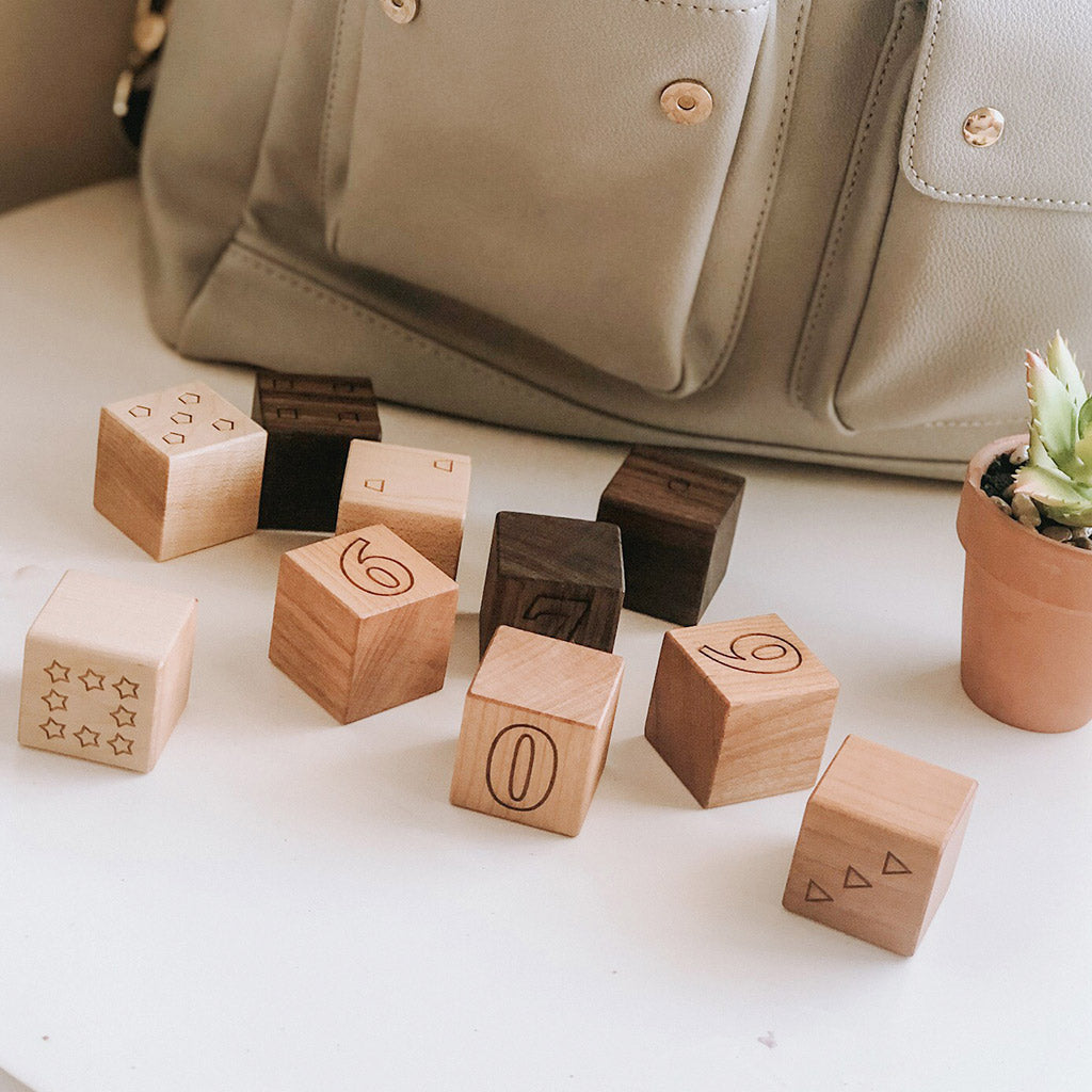Number Blocks (10-Piece Set) - Educational Math Toys for Kids, Counting & STEM Learning - Perfect for Classroom, Homeschool & Playtime