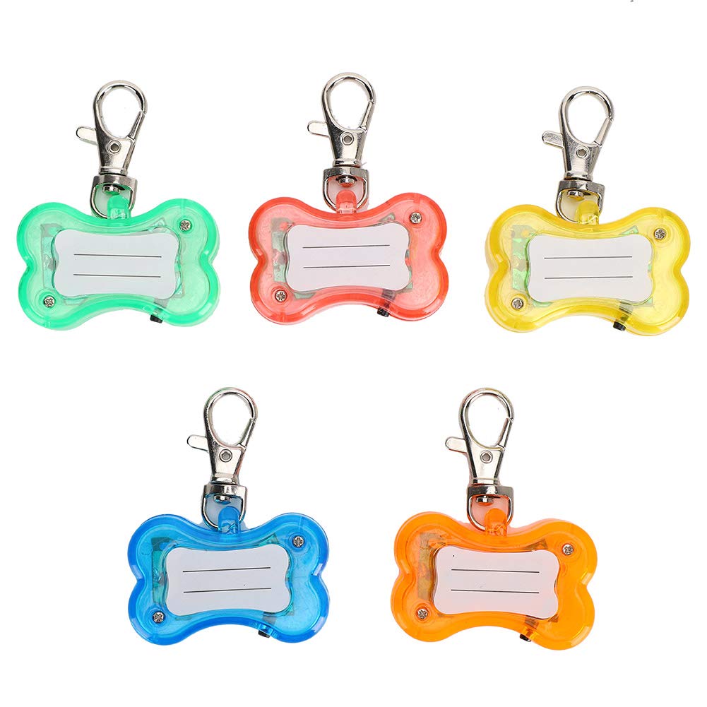 Labuduo Glowing Pet Pendant - 3 Light Modes, Safe & Harmless LED Dog Collar Charm for Cats & Dogs - Perfect for Night Walks, Camping & Outdoor Adventures