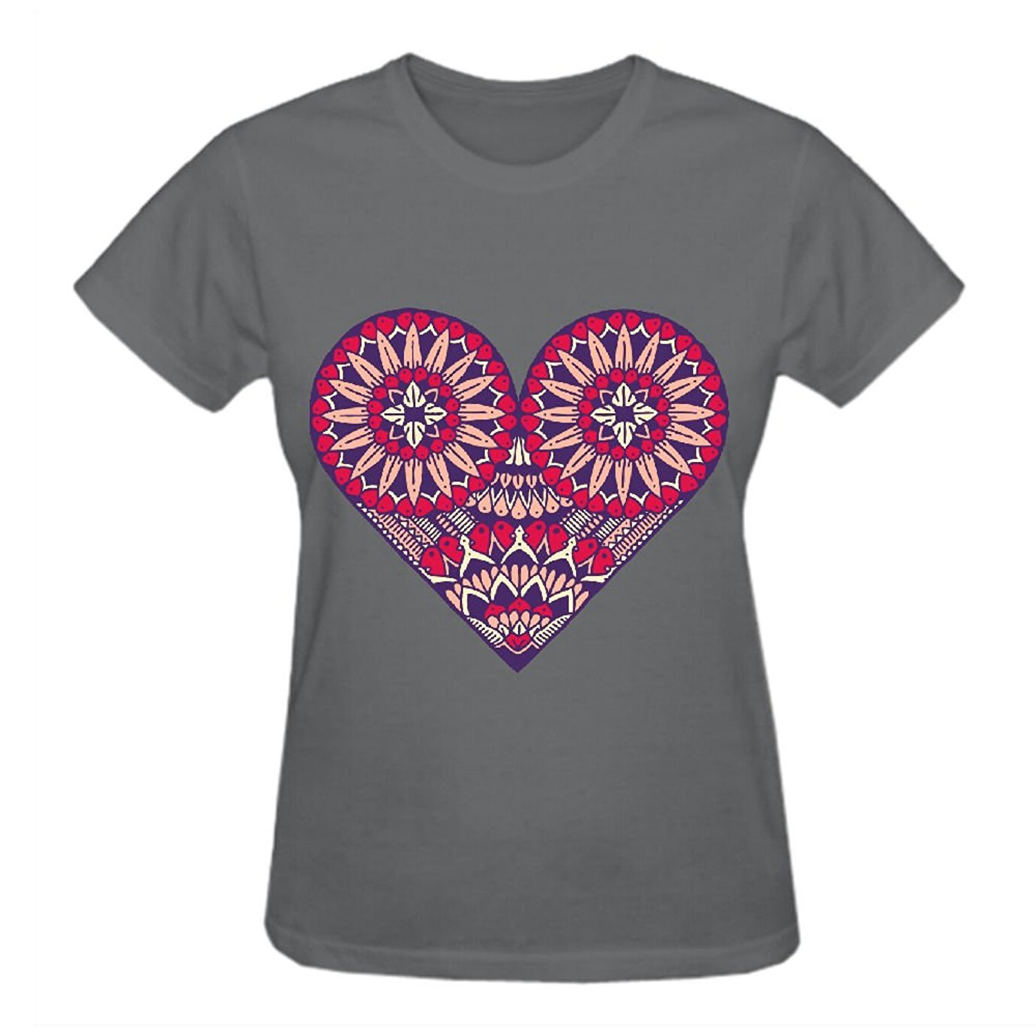 Funny GMO Love Graphic T-Shirt for Women - Short Sleeve Crew Neck Cotton Tee - Perfect for Casual Wear, Gifts & Protest Events