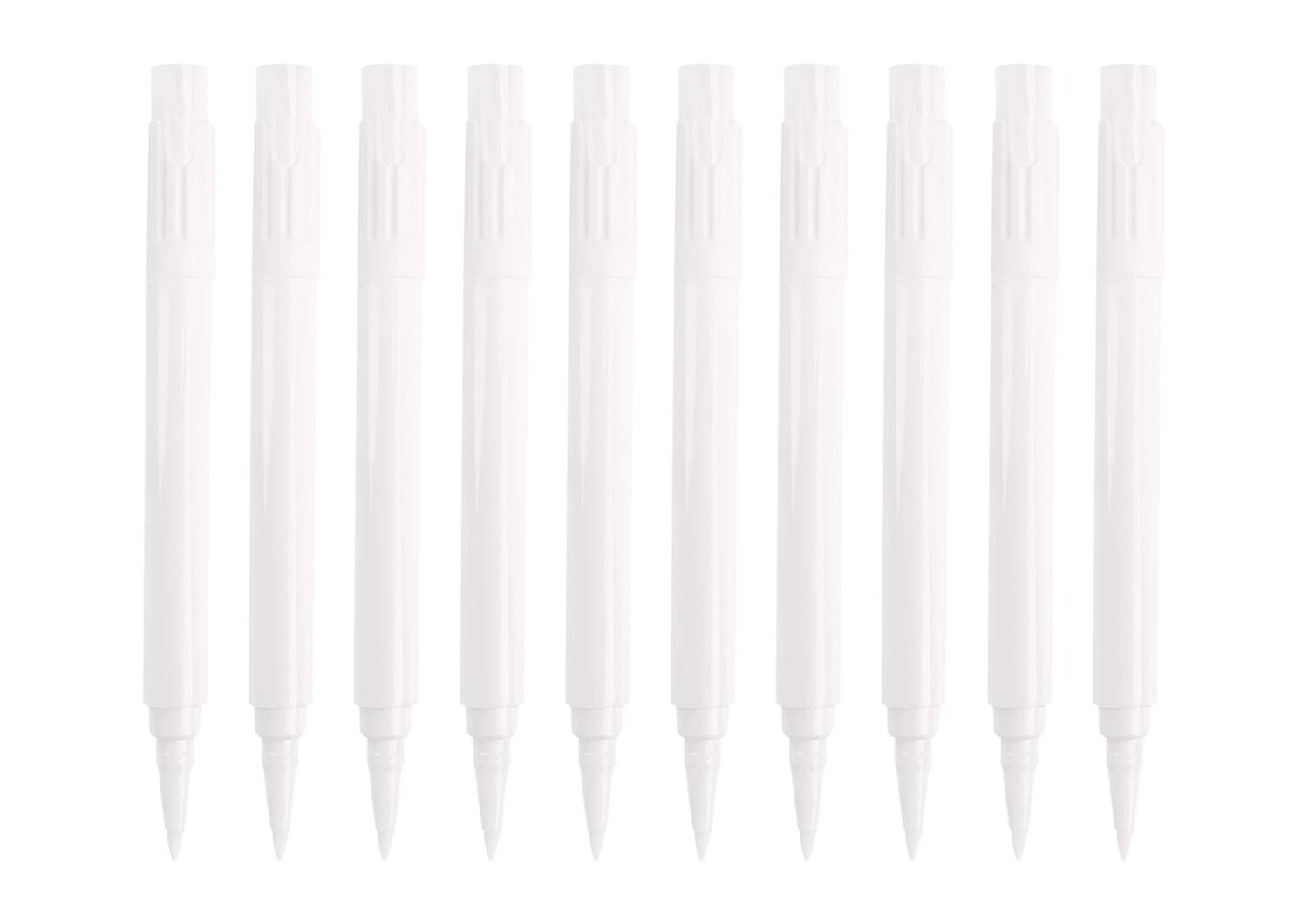 10-Pack Liquid Chalk Markers - Dust-Free, Erasable, Non-Toxic Wet Erase Pens for Chalkboards, Whiteboards & Glass - Fine Tip for Office, Classroom, Restaurant & Home Decor Use