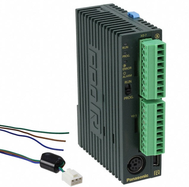 AFP0RC14RS Programmable Logic Controller (PLC) - 8 On/Off Inputs & 6 Relay Outputs, 24VDC - Ideal for Industrial Automation, Machine Control, and Smart Home Systems