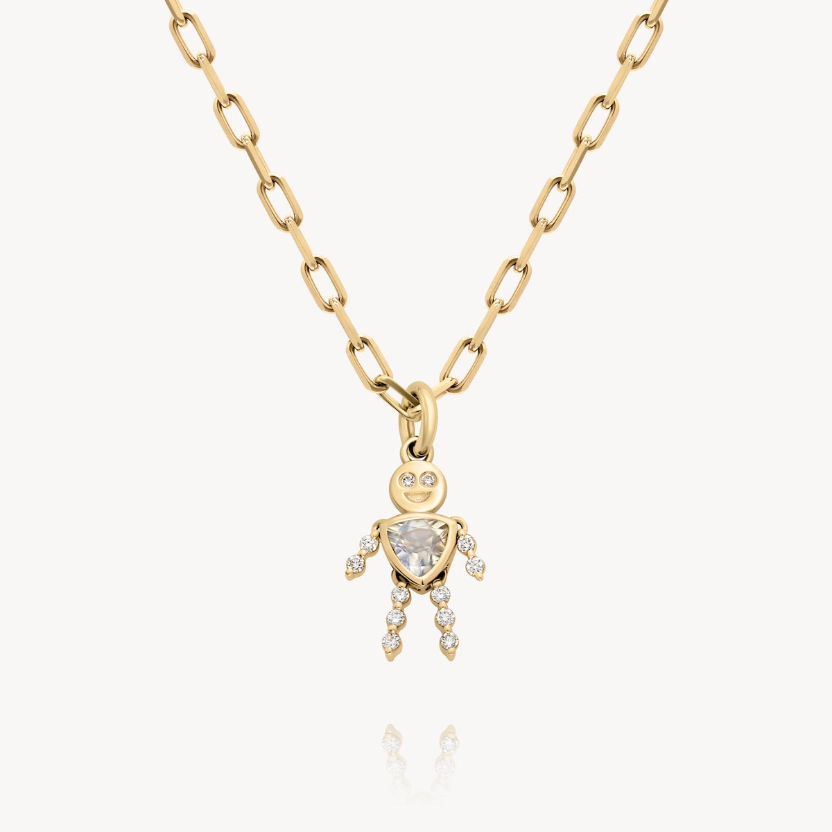 Lulu & Lox Elegant Charm Necklace for Women - Dainty Gold Pendant Jewelry Gift for Her - Perfect for Valentine's Day, Anniversary & Birthday Presents