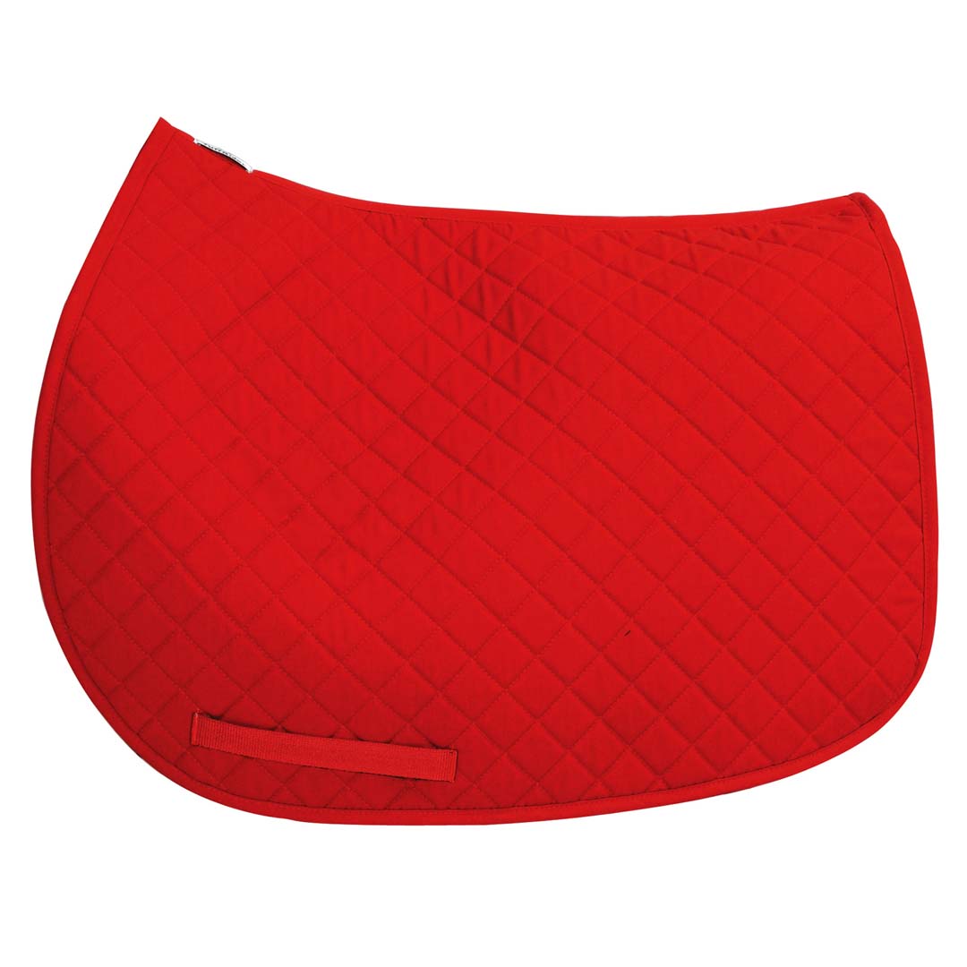 TuffRider Basic All Purpose Saddle Pad - Breathable & Durable Horse Riding Pad for English & Western Riding - Perfect for Trail, Training & Show