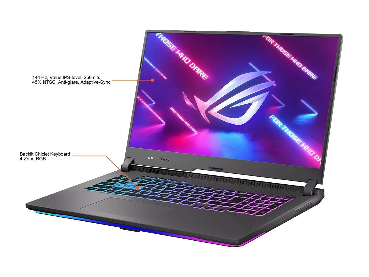 ASUS ROG Strix G17 Gaming Laptop - RTX 3060, Ryzen 9 | 144Hz FHD | for Gaming & Streaming