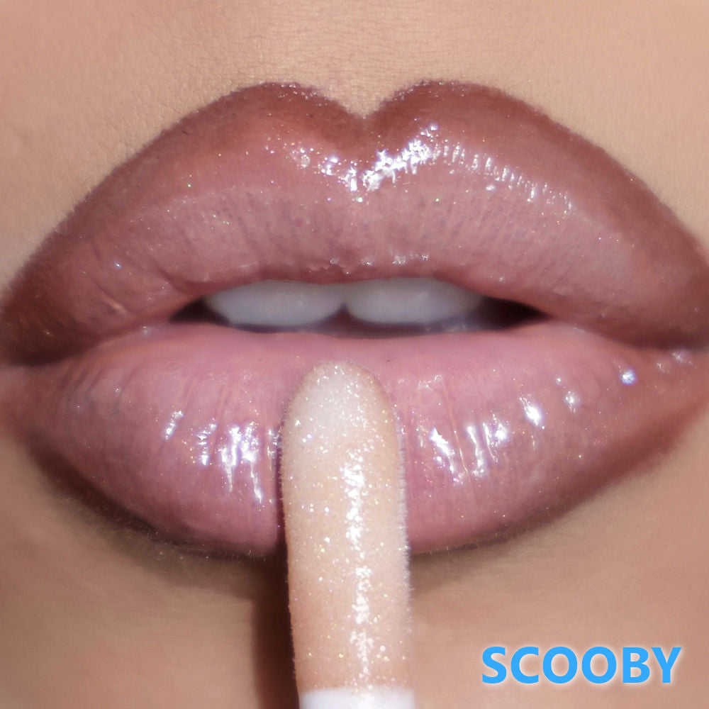 Scooby Doo Lip Kit - 3-Piece Lipstick Set with Gloss & Liner | Cartoon Character Makeup for Halloween, Cosplay & Themed Parties | Long-Lasting & Moisturizing
