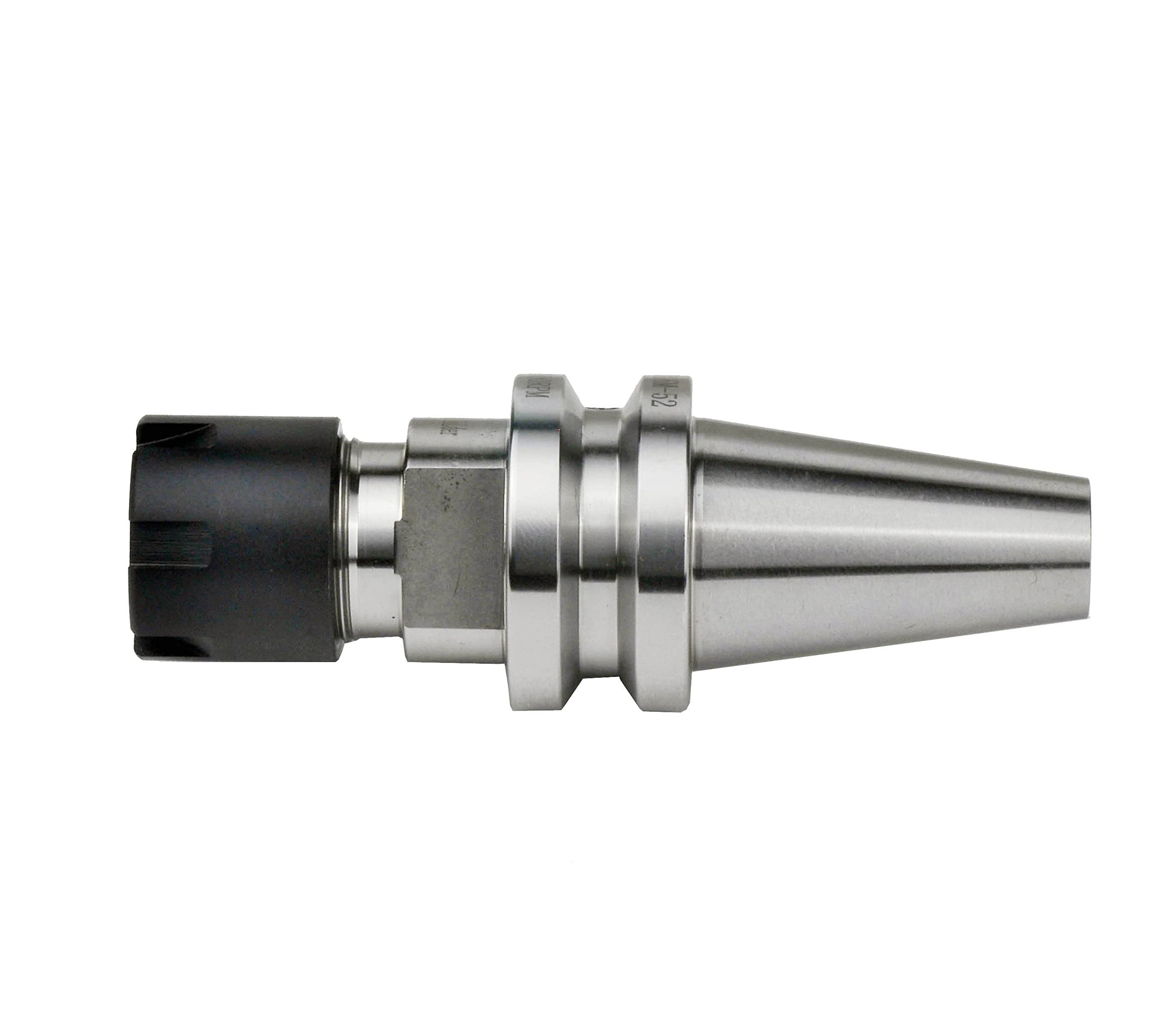 ISO20 ER16M 52L ER Collet Chuck Tool Holder for Swiss CNC Machines - Precision Lathe Accessory for Milling, Drilling & Turning Operations
