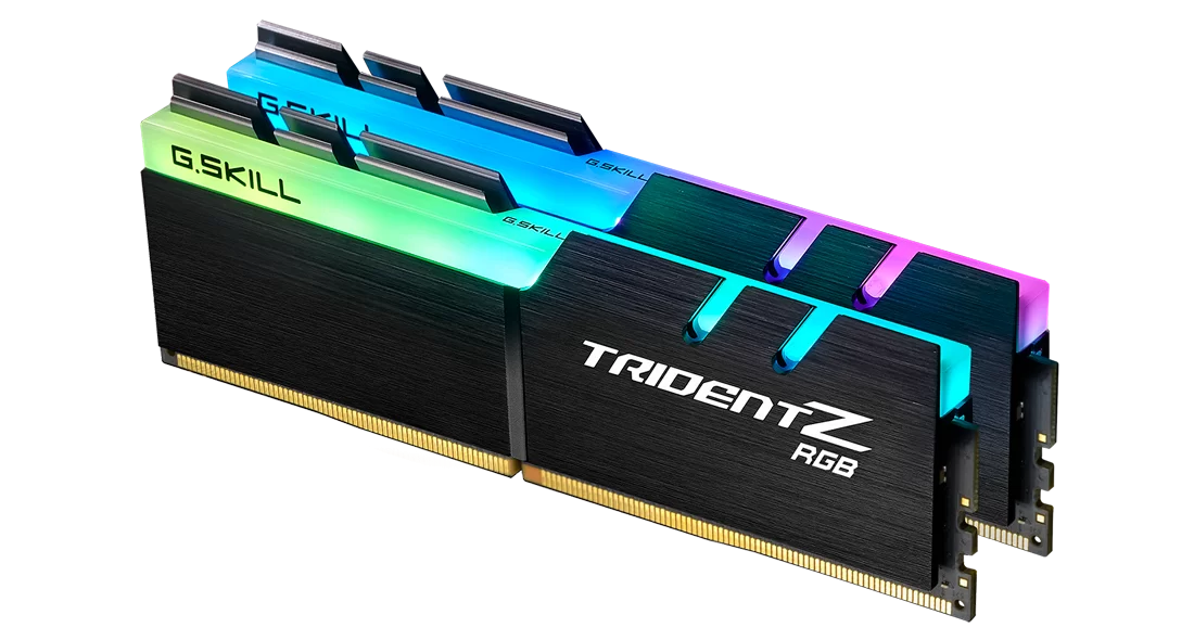 G.SKILL Trident Z RGB 32GB (2x16GB) DDR4 3600MHz CL18 Desktop Memory - High Performance Gaming RAM for PC Builds & Content Creation