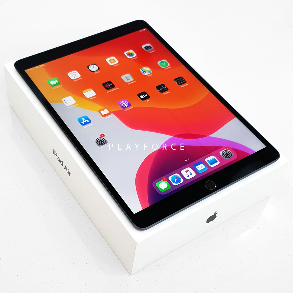 Apple iPad Air 3 (3rd Generation) - 64GB Wi-Fi Tablet in Space Gray - Lightweight & Powerful for Work, Study & Entertainment