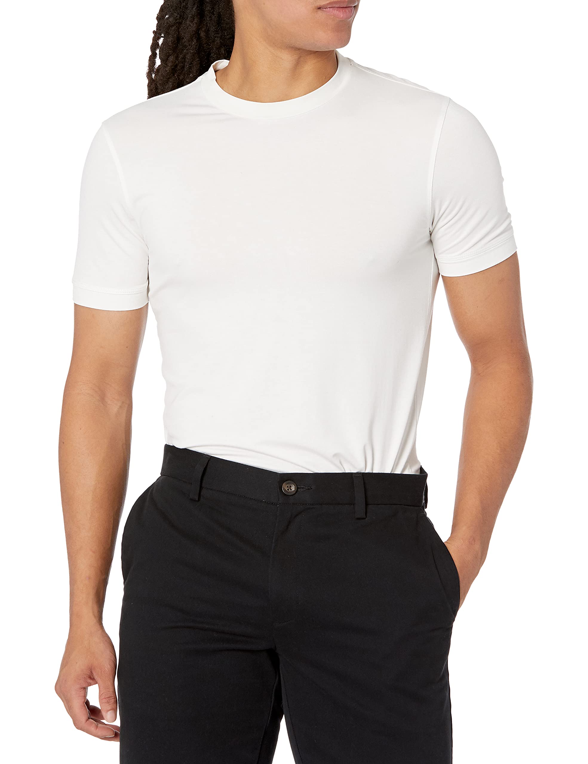 Emporio Armani Men's Classic Cotton Crewneck T-Shirt - Slim Fit Casual Tee for Everyday Wear, Work & Weekend Outfits