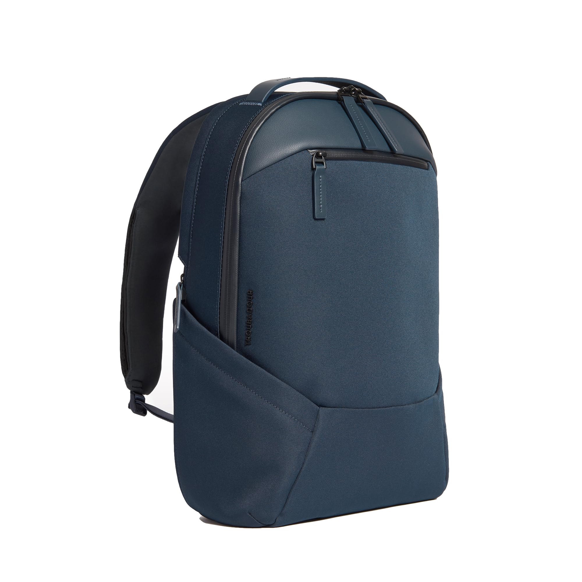 Troubadour Apex Backpack 3.0 - Waterproof 17 Inch Laptop Backpack for Men & Women - Ergonomic Travel & Work Backpack with USB Port - Durable Business Backpack for Commuting, Office & College - Navy Blue (5-Year Warranty)