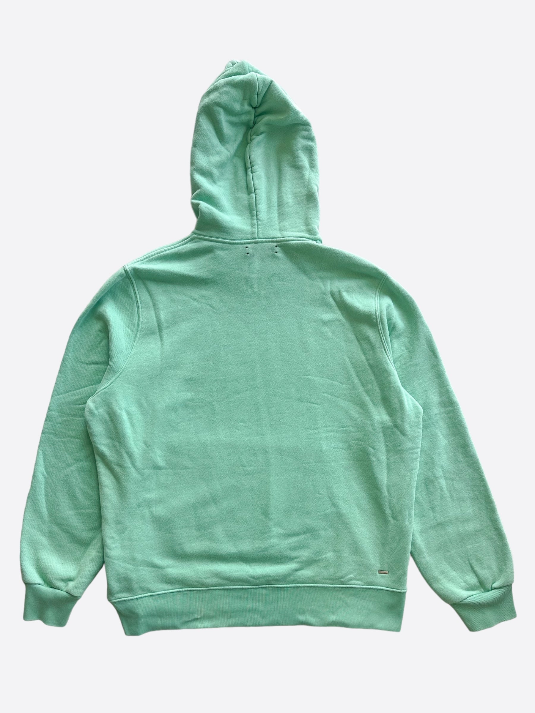 Amiri Green and Red Bandana Logo Hoodie - Men's Streetwear Pullover for Casual Wear & Urban Fashion
