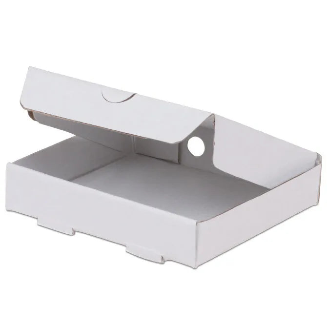 Corrugated Mini Pizza Boxes - 8x8 Inch Small Pizza Boxes for Takeout, Delivery & Parties - Eco-Friendly Kraft Paper Pizza Box - Perfect for Personal Pizzas, Snacks & Catering Events