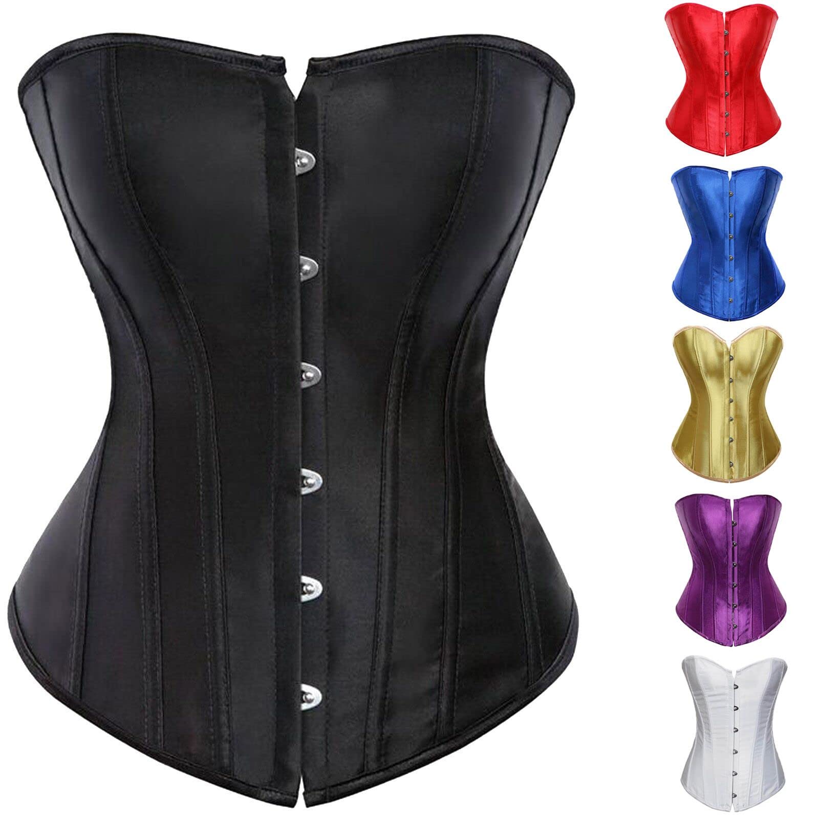 Maryia Women's Tummy Control Shapewear - High Waist Corset Top Bodysuit for Waist Training & Body Shaping | Perfect for Party, Evening Wear & Everyday Slimming Under Clothes