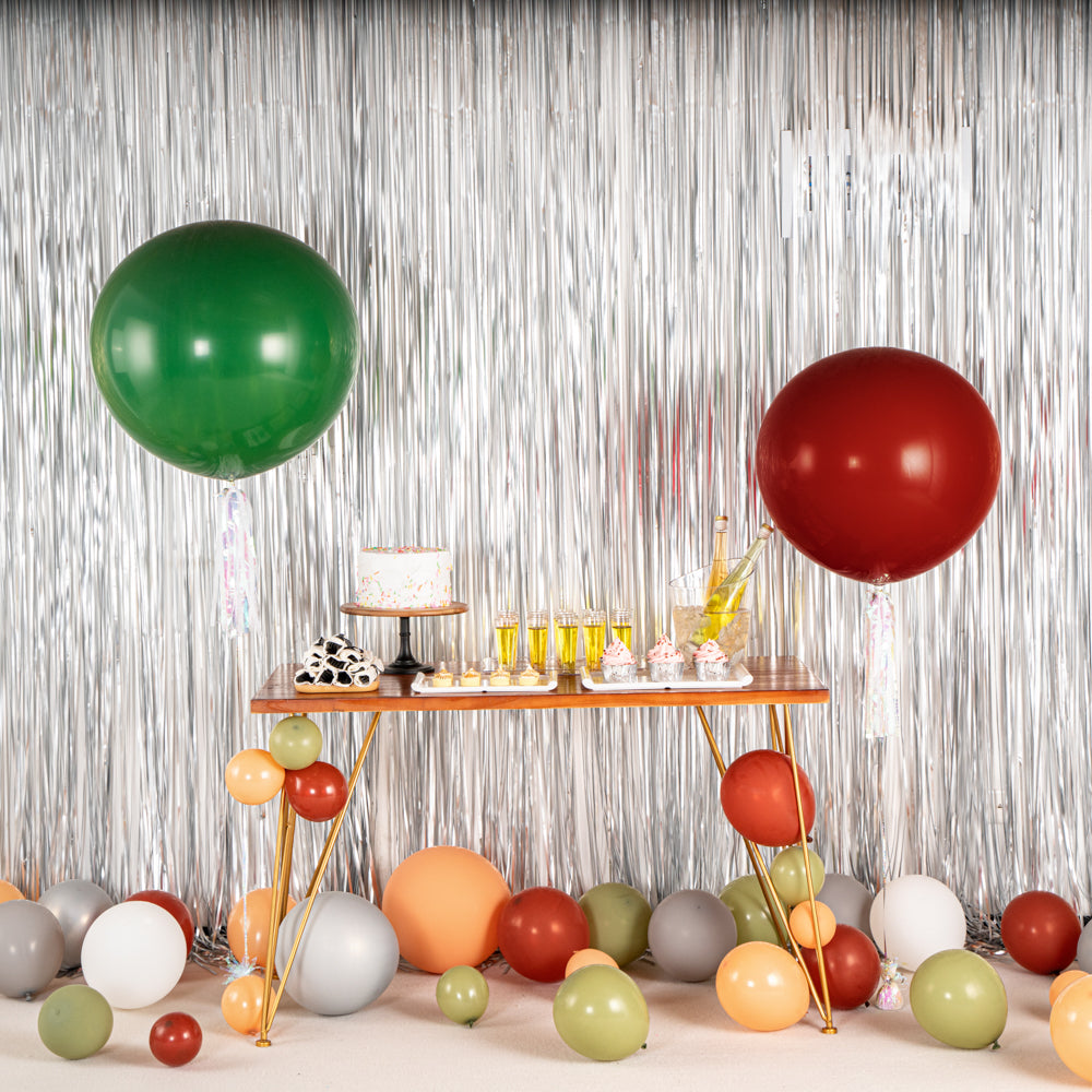 Balloonify Pomegranate Red Latex Balloons - Pack of 10 (36 Inch) for Birthday Parties, Baby Showers & Wedding Decorations
