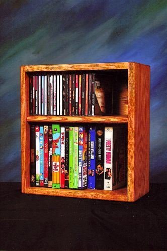 Unfinished Wooden CD/DVD Storage Cabinet - The Wood Shed 211-1 - Perfect for Home Office, Media Room & Entertainment Center Organization