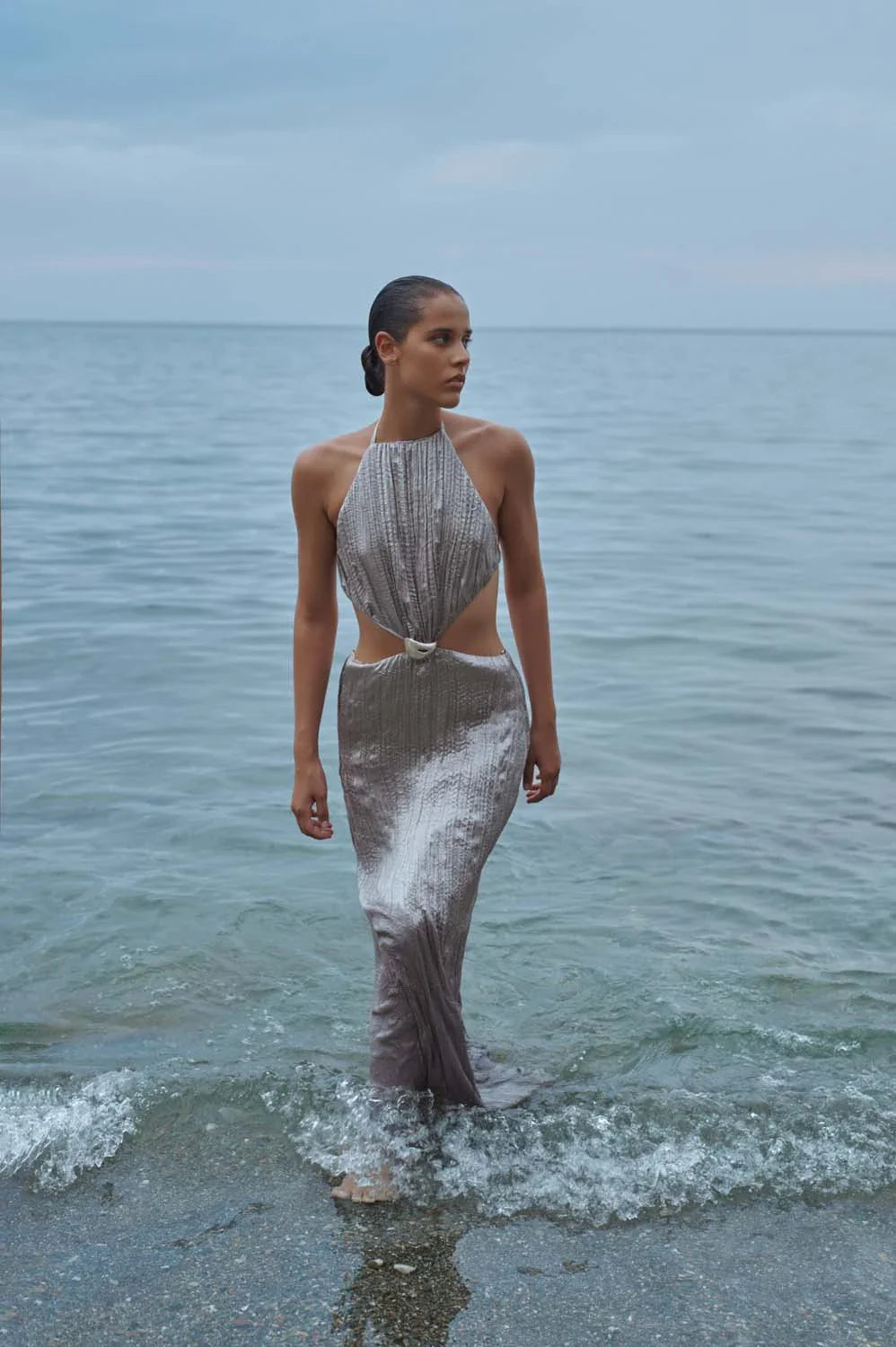 Lexi Maxi Dress Titanium - Elegant Long Summer Dress for Women | Perfect for Beach, Vacation & Casual Outings