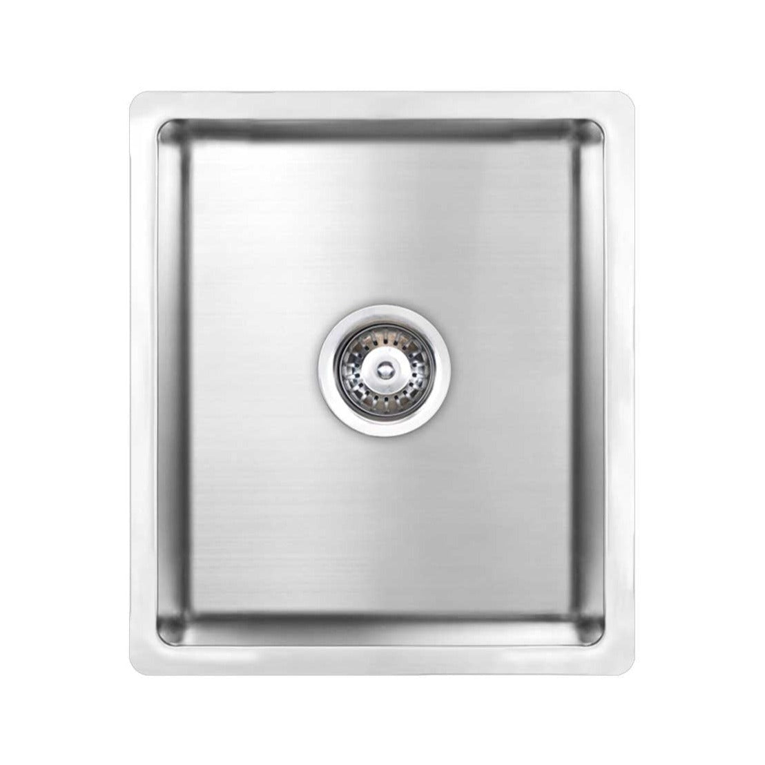 Seima Leto 340 Single Bowl Kitchen Sink - Stainless Steel Undermount Sink for Modern Homes - Perfect for Small Kitchens, Apartments & RV Use