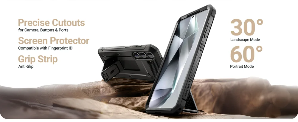 SUPCASE Galaxy S25 Plus UB Pro Military Grade Protective Case - Shockproof, Drop Proof Phone Cover for Outdoor, Work & Daily Use