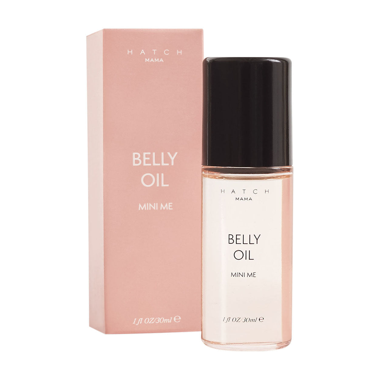 Belly Oil Mini Me - Organic Stretch Mark Oil for Pregnancy & Postpartum Care - Perfect for Moms & Baby Massage