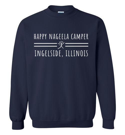 Nageela Midwest Crewneck Sweatshirt - Soft Cotton Pullover for Men & Women | Cozy Fall & Winter Wear for Casual Outfits