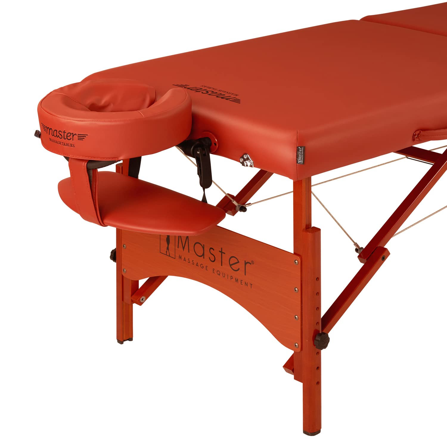 Portable Folding Massage Table with Carry Bag - 64cm Wide Therapy Beauty Bed for Home & Professional Use - Cinnamon Wooden Feet - Ideal for Spa, Salon, and Mobile Massage Therapists