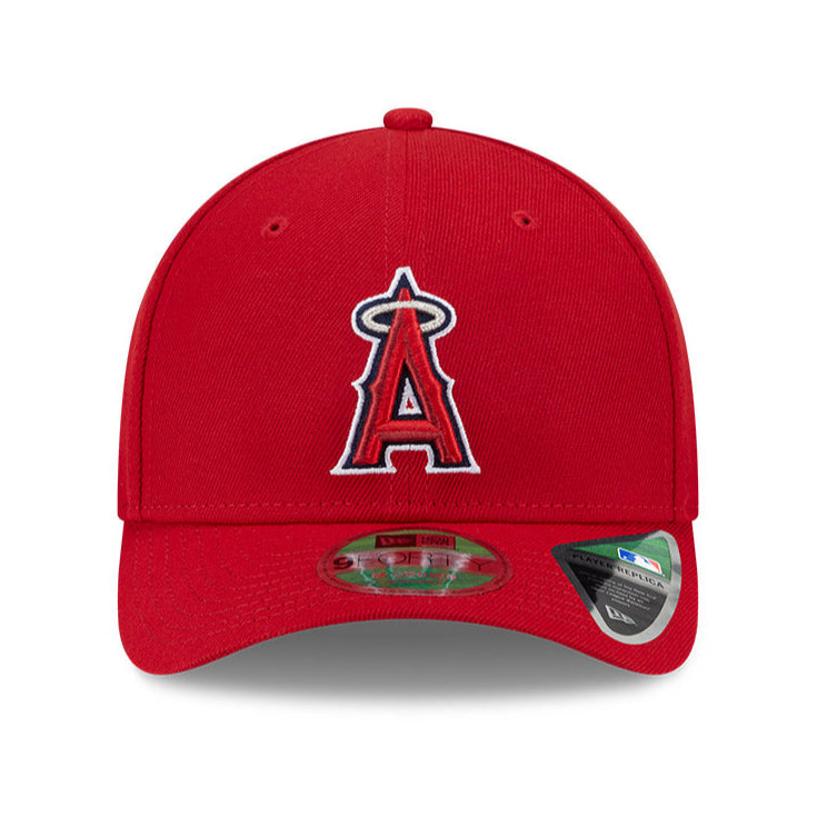 New Era 9Forty MLB Los Angeles Angels Snapback Adjustable Baseball Cap - Red | Official Licensed Game Hat for Men & Women | Perfect for Baseball Games, Sports Fans & Streetwear Fashion