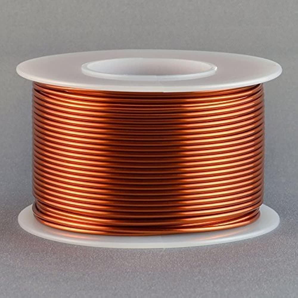 High-Quality AWG 7 Gauge Copper Enameled Magnet Wire for Electric Motor Winding (2KG/4.4Lbs) - Durable Transformer Coil for Industrial Applications | Perfect for DIY Projects, Motor Rewinding & Electrical Repairs