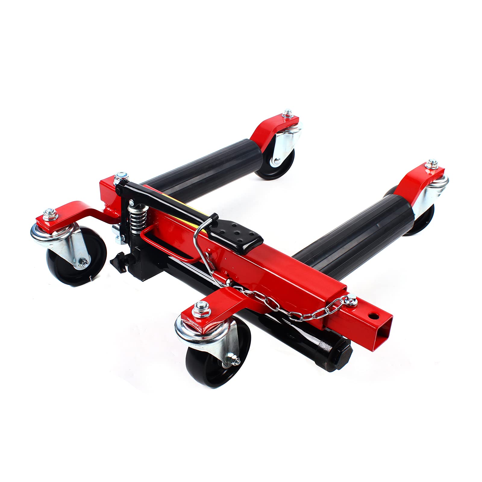 2 Ton Hydraulic Car Dolly Wheels - Heavy Duty 1500 lb Capacity Vehicle Wheel Dolly for Moving Cars, Trucks, Motorcycles & Trailers | Garage Workshop, Auto Repair, Vehicle Storage & Transportation Solution