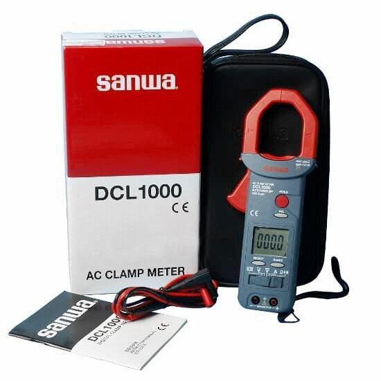 DCL1000 Digital AC Clamp Meter - 1000A Large Jaw Current Tester with Auto-Ranging for HVAC, Electrical Maintenance & Industrial Use | Perfect for Electricians and DIY Home Repairs
