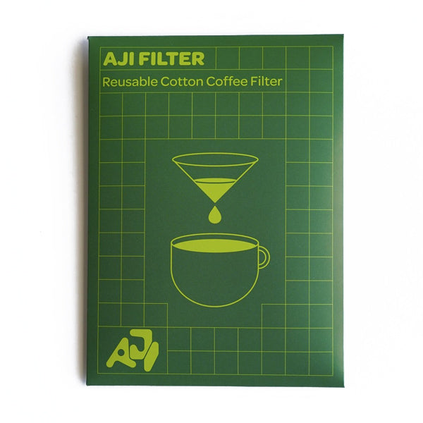 Aji Circle Filter - Premium Coffee Dripper for Pour Over Brewing - Perfect for Home, Office & Camping Use