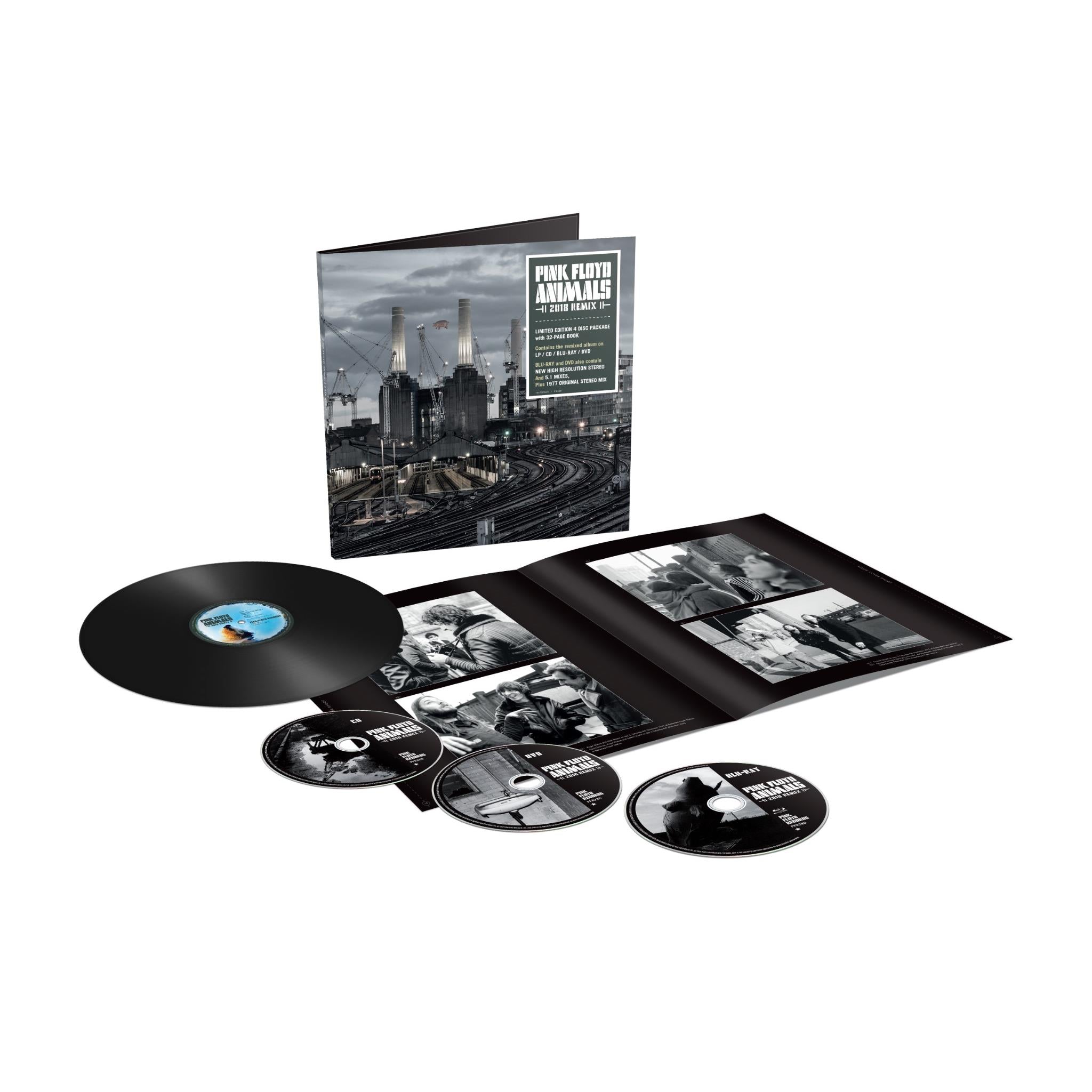 Animals 2018 Remix (Deluxe Box Set) - Pink Floyd Limited Edition Vinyl Record Collector's Item - Perfect for Music Lovers & Audiophiles Home Listening Sessions