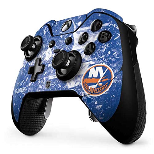 Officially Licensed NHL New York Islanders Frozen Gaming Skin Decal for Xbox One Elite Controller - Custom Protective Cover for Enhanced Gaming Experience