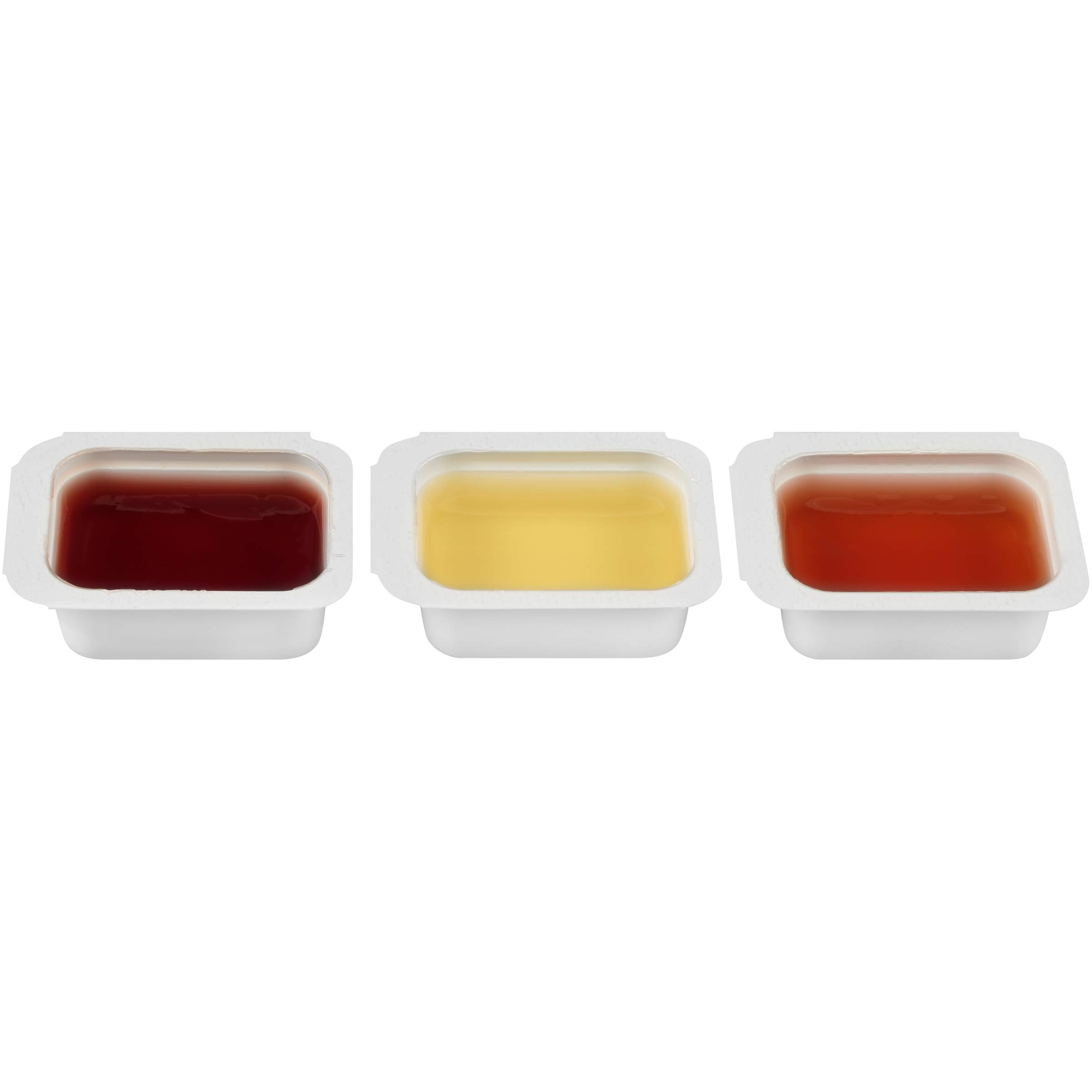 HEINZ Single Serve Assorted Jelly Cups - Grape, Mixed Fruit & Apple Flavors, 0.5 oz (Pack of 200) | Perfect for School Lunches, Office Snacks & Party Favors