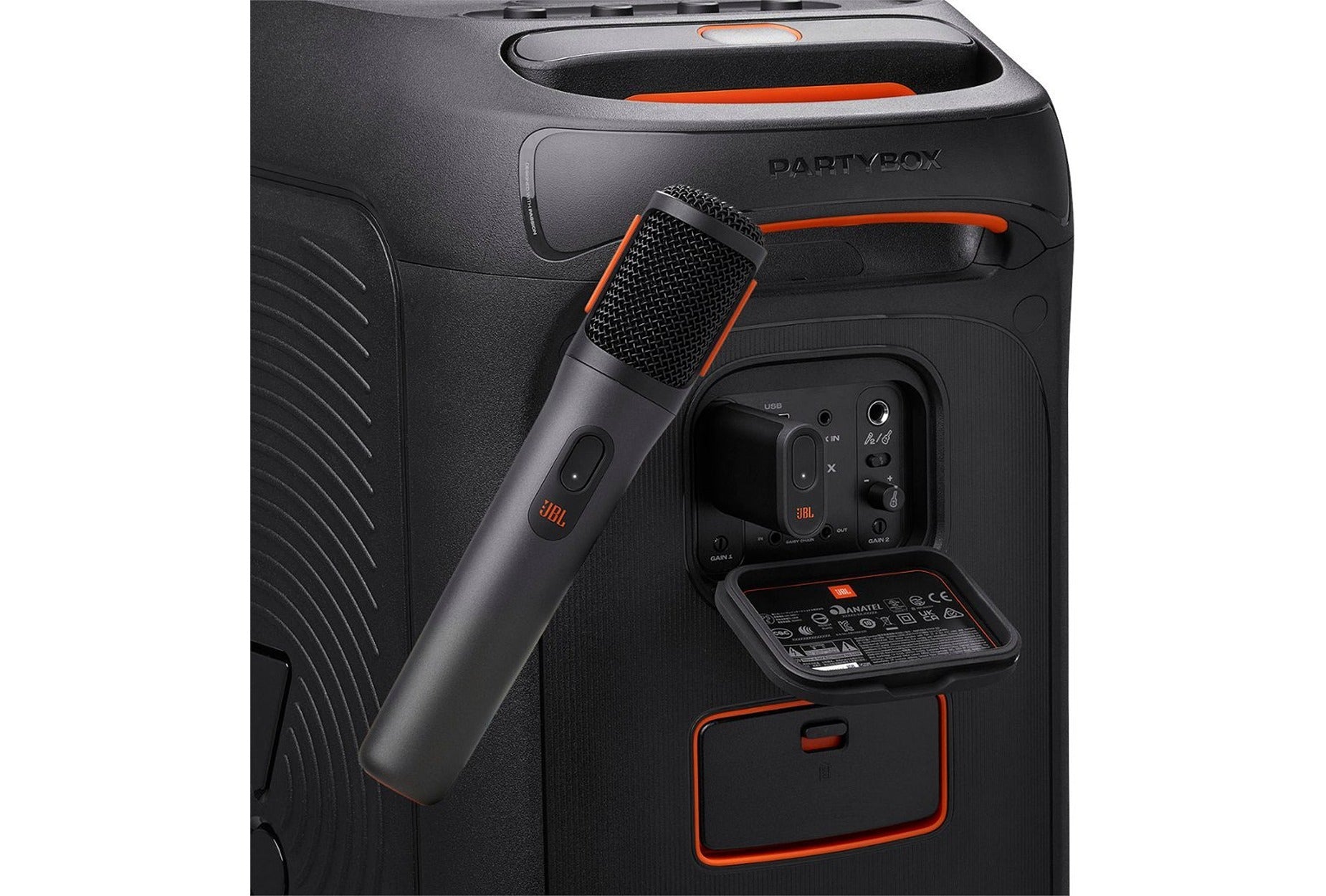 JBL PartyBox Wireless Microphone 2 Pack - Karaoke Microphone for Party, Home & Outdoor Use - Compatible with JBL PartyBox Speakers - Perfect for Singing, Events & Gatherings