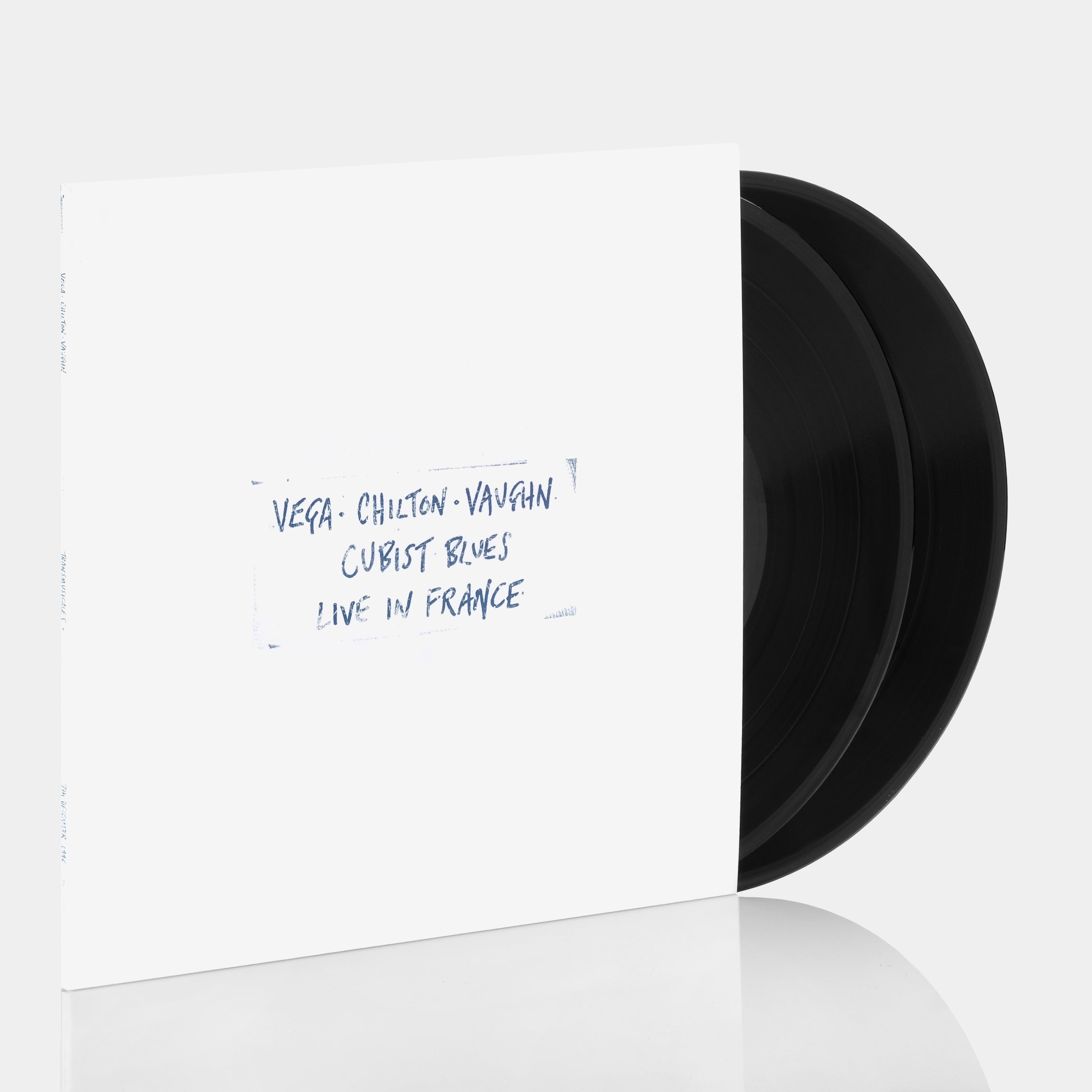 Alan Vega, Alex Chilton, Ben Vaughn - Cubist Blues: Live In France 2xLP Vinyl Record - Limited Edition Collectible Vinyl for Music Lovers & Audiophiles - Perfect for Home Listening, Gifts & Record Collections